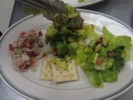 3 types of salads - yes, it's salad day at Brainfood